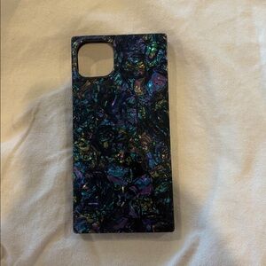 Iridescent Black Phone Case
